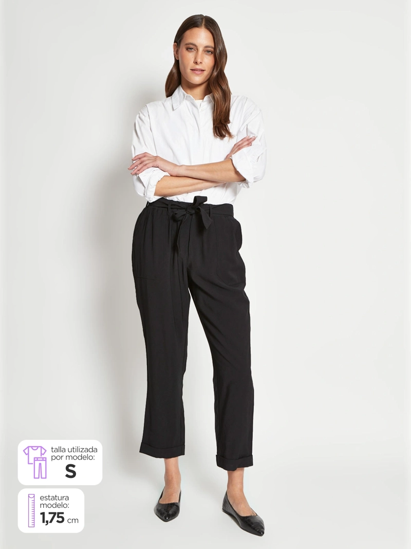 PANTALÓN MUJER AZIZ REGULAR - 1
