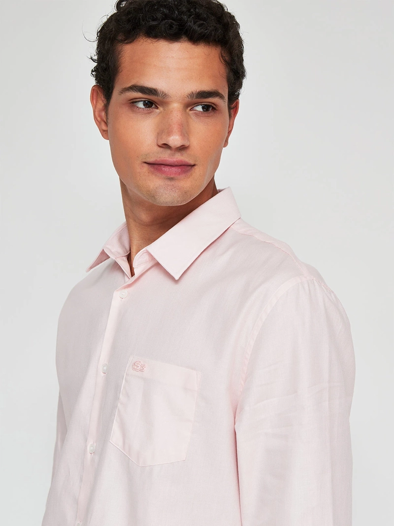 CAMISA HOMBRE LACOSTE ALGODÓN  - 3