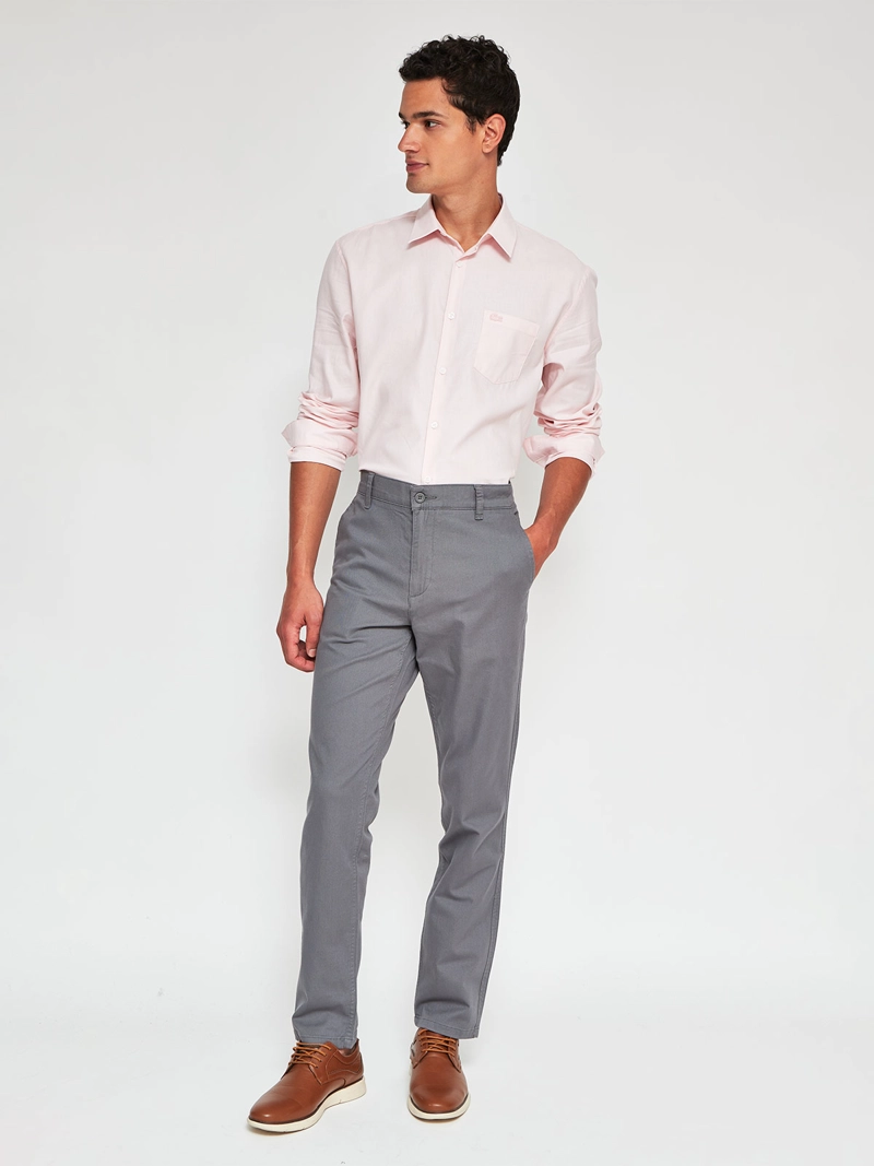 CAMISA HOMBRE LACOSTE ALGODÓN  - 4