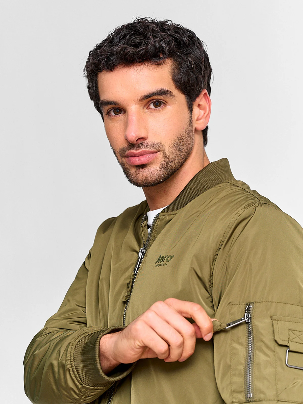 CHAQUETA HOMBRE AEROPOSTALE BOMBER - 3