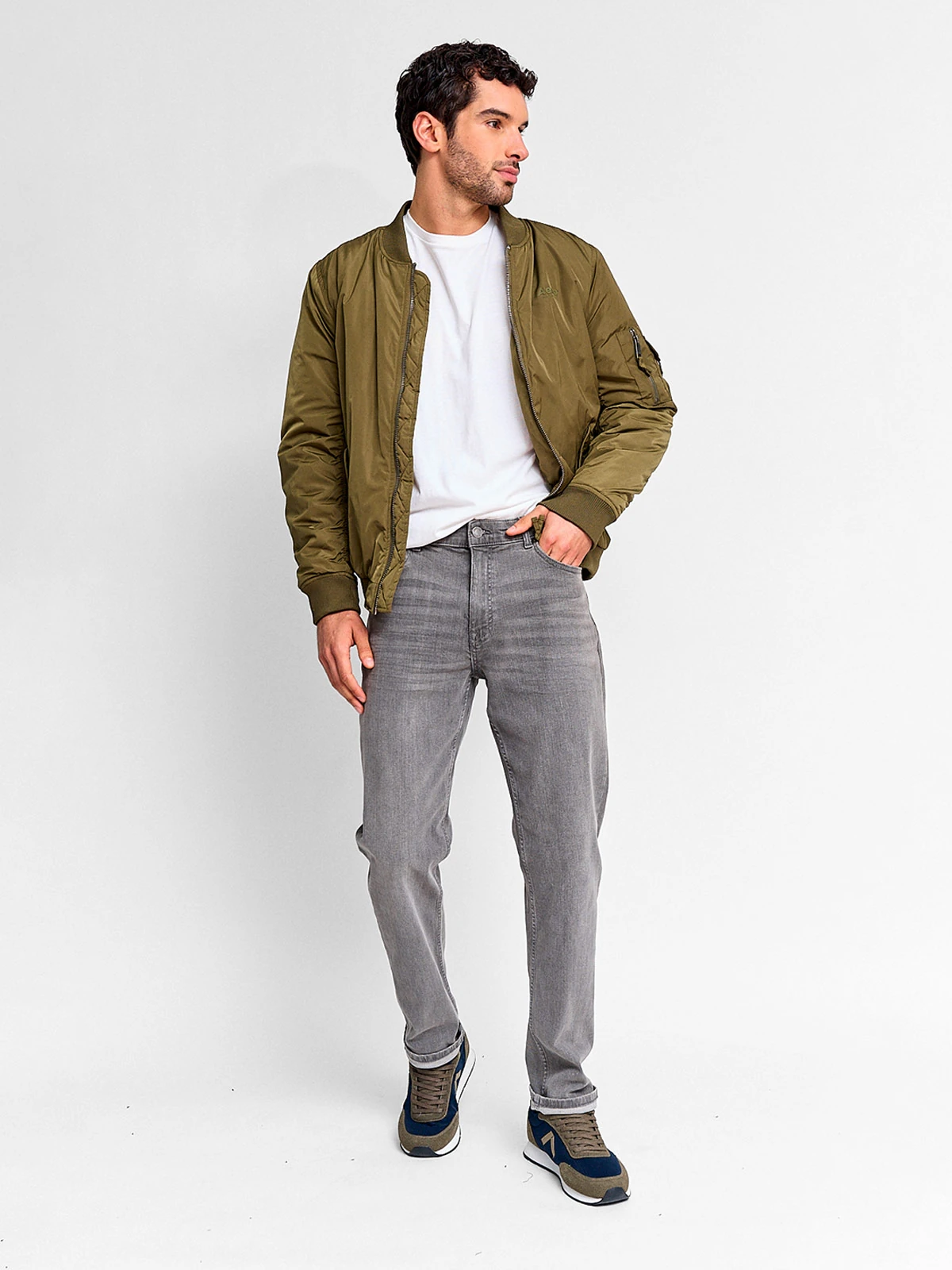 CHAQUETA HOMBRE AEROPOSTALE BOMBER - 4