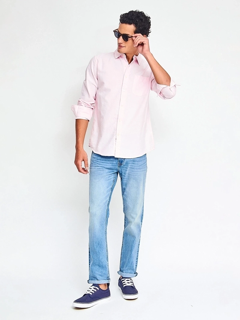 CAMISA HOMBRE AEROPOSTALE ALGODÓN MANGA LARGA - 4