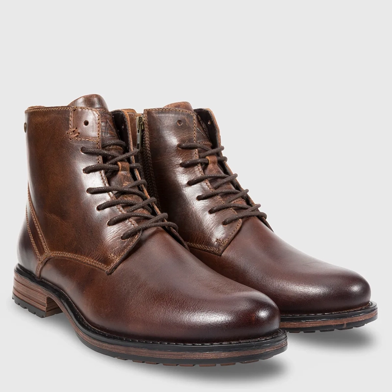 BOTINES HOMBRE BARBADOS BUCA CUERO - 2