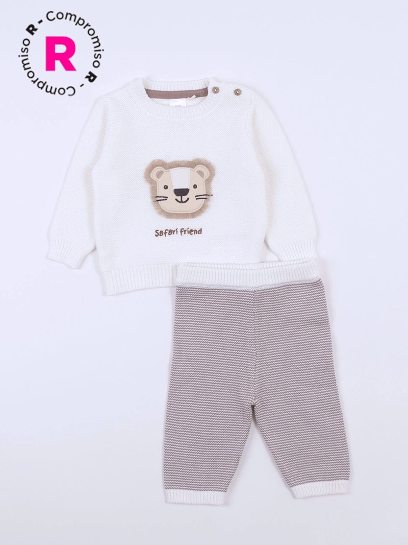 CONJUNTO NIÑO BABY HARVEST ALGODÓN TEJIDO - 1