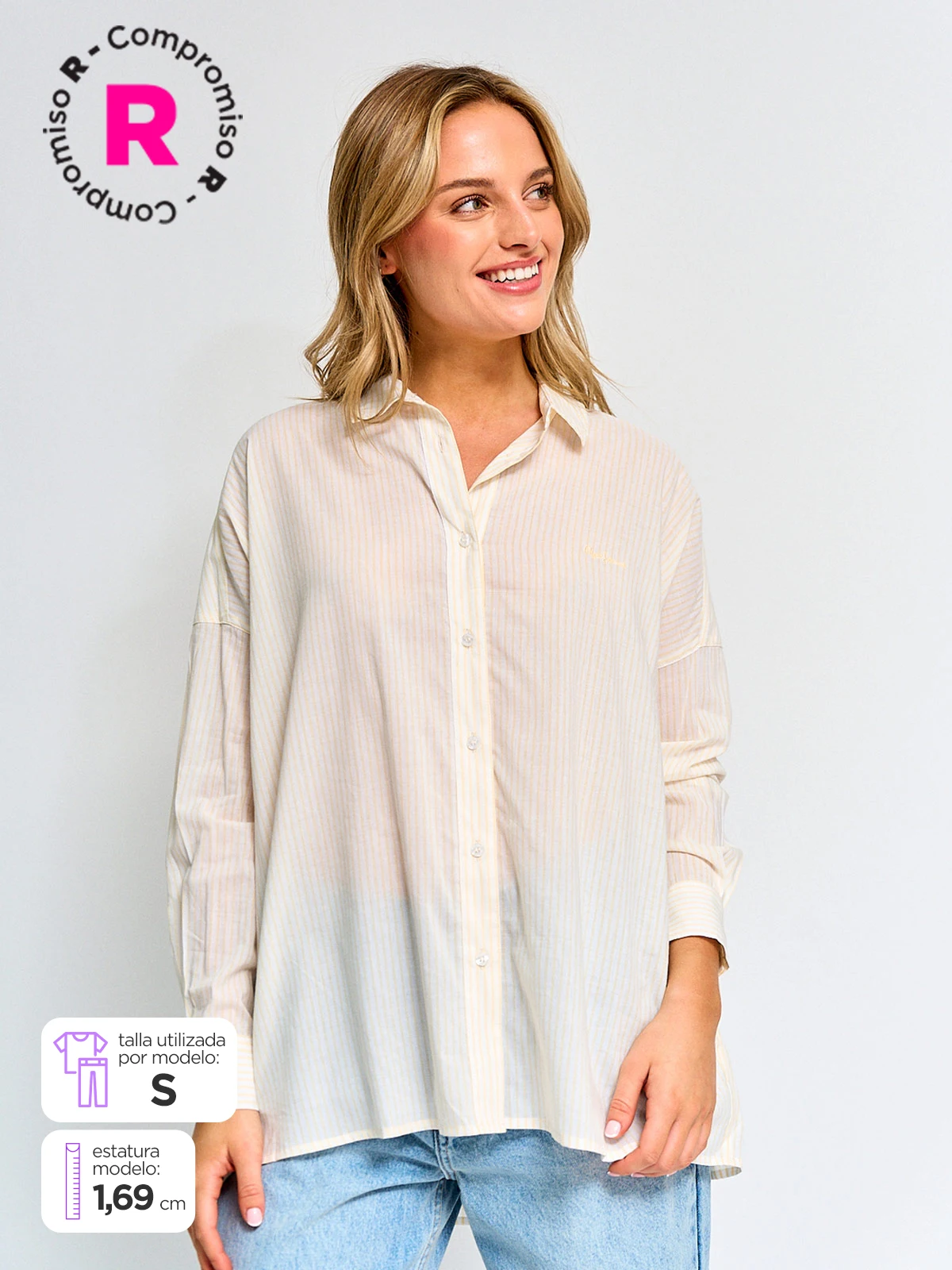 PEPE JEANS BLUSA MUJER PEPE JEANS ALGODÓN RAYAS