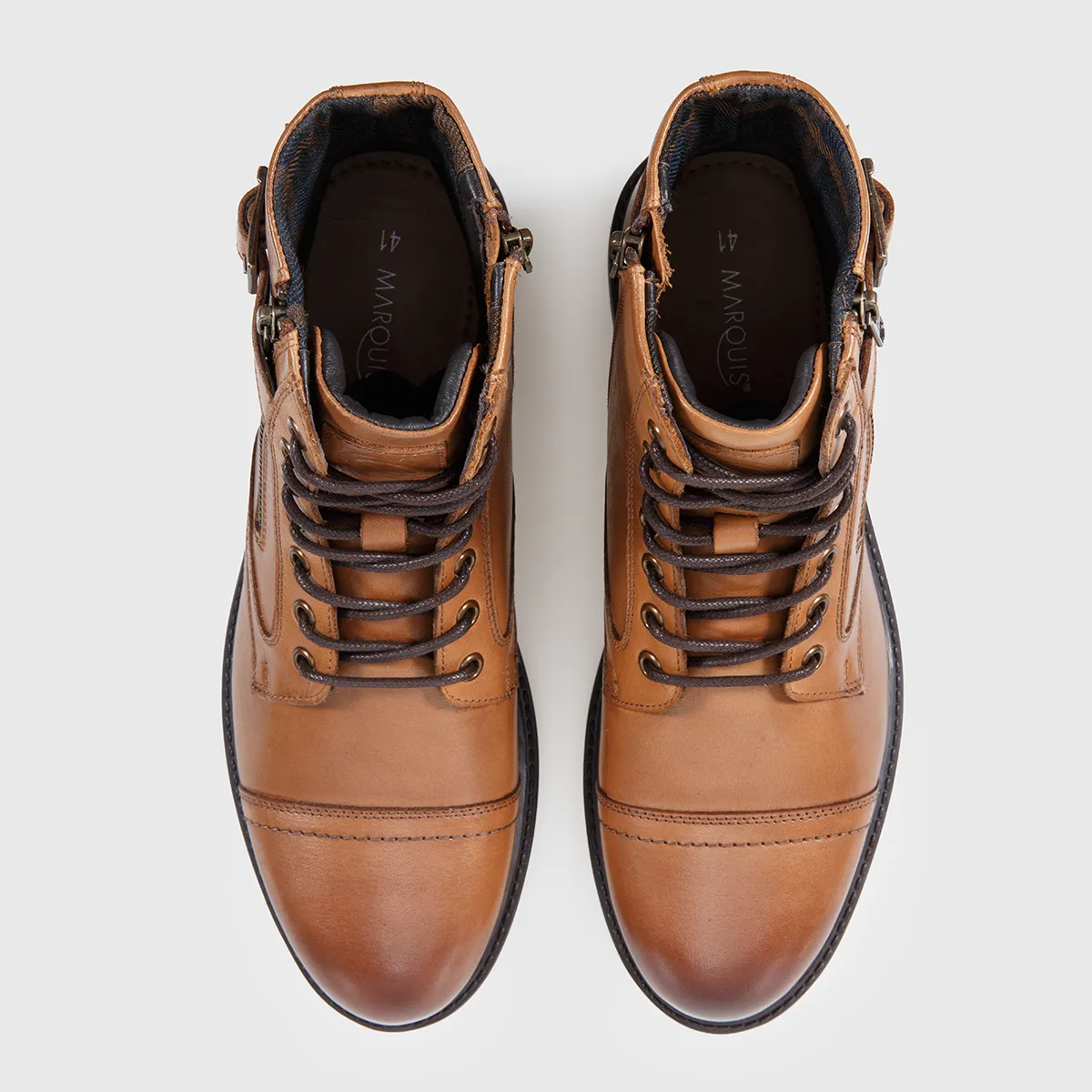 BOTINES HOMBRE MARQUIS MILINO CUERO - 4
