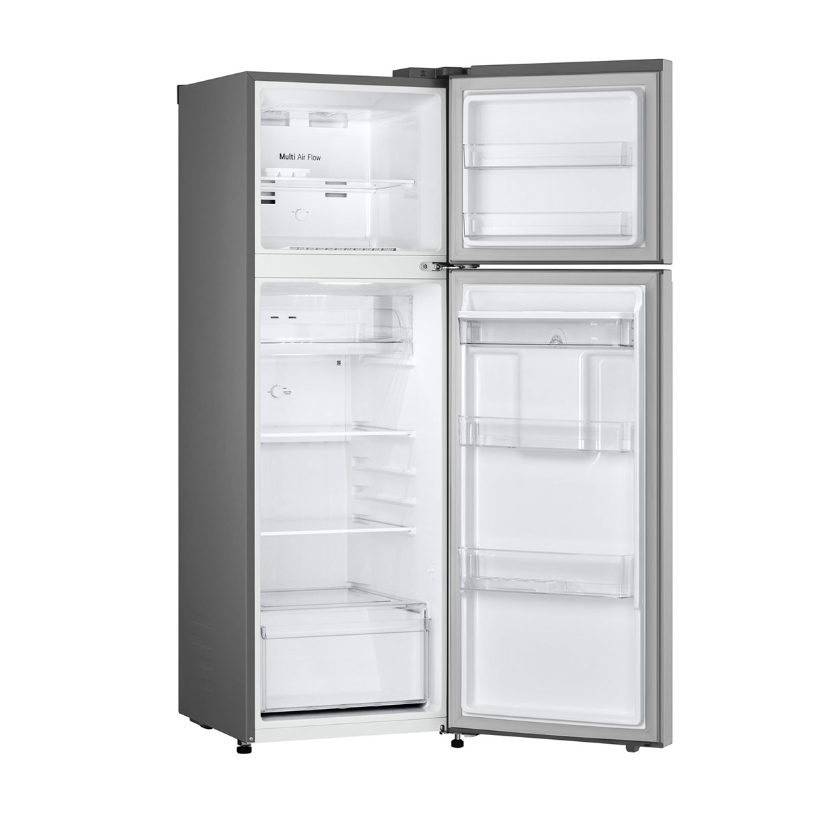 REFRIGERADOR TOP FREZEER LG VT27KPY 264L NO FROST ACERO - 6