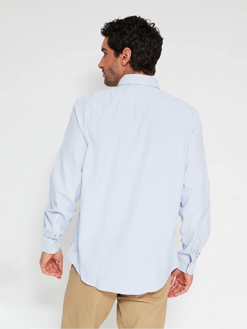 CAMISA HOMBRE KENNETH STEVENS ALGODÓN MANGA LARGA - 2