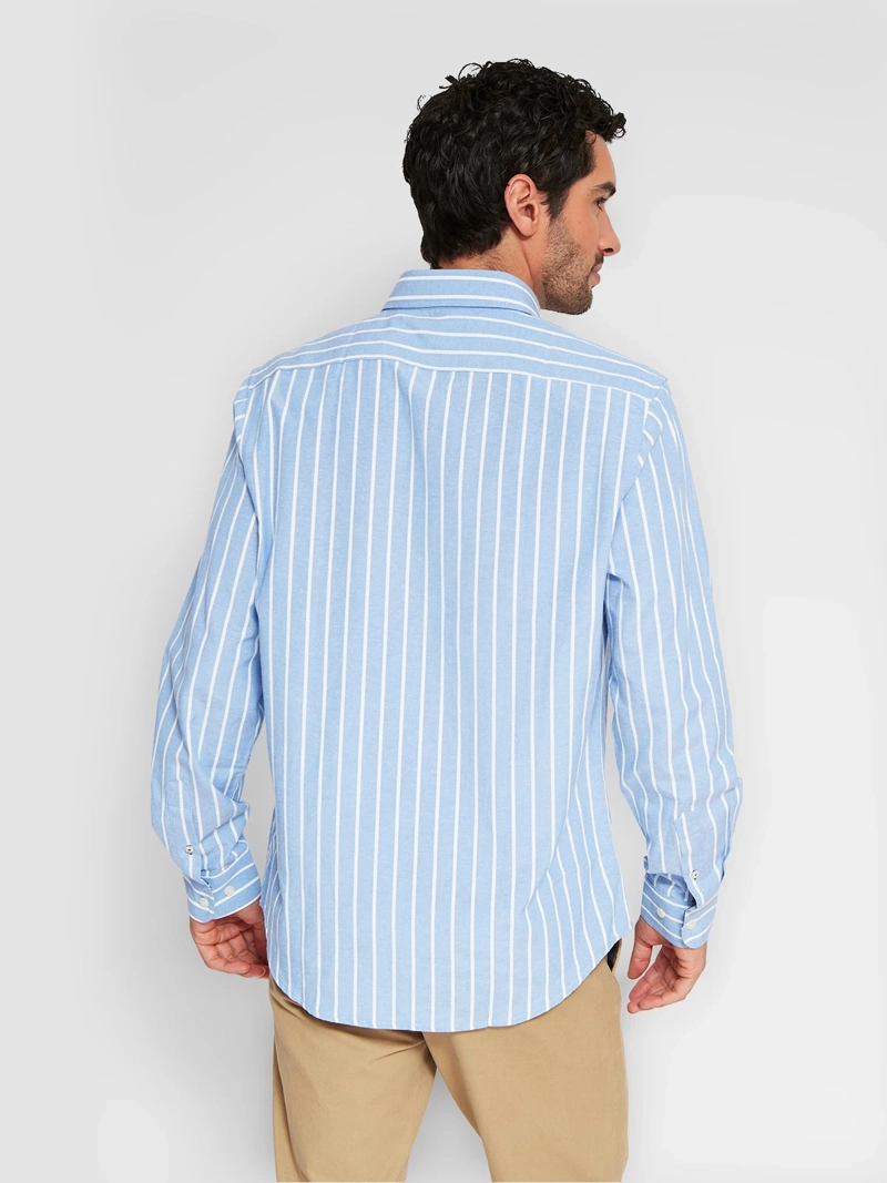 CAMISA HOMBRE KENNETH STEVENS ALGODÓN MANGA LARGA - 2