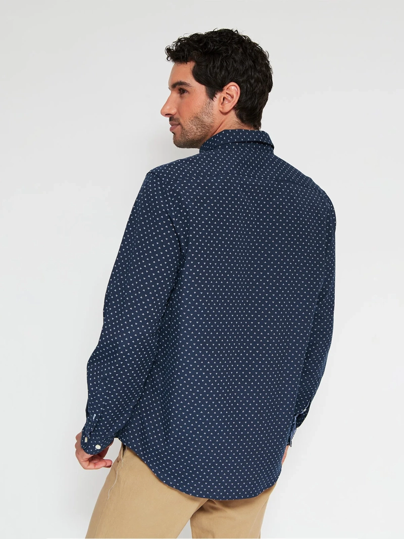 CAMISA HOMBRE KENNETH STEVENS ALGODÓN MANGA LARGA - 2