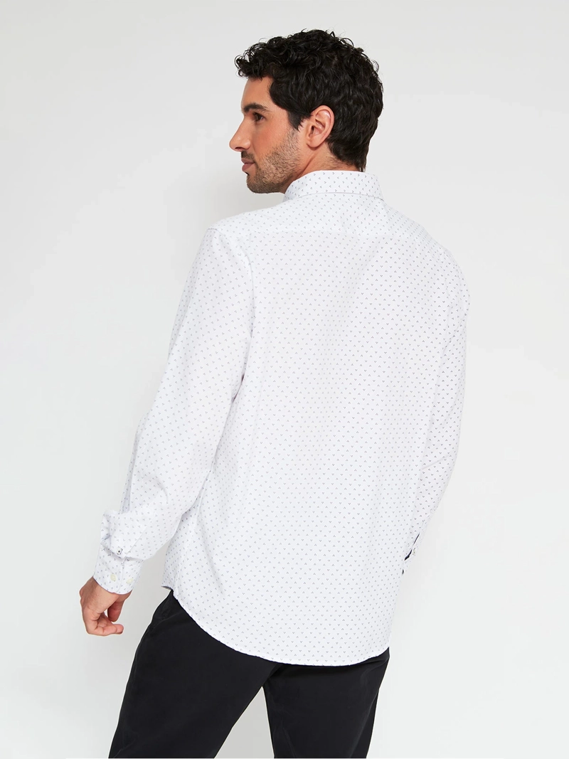 CAMISA HOMBRE KENNETH STEVENS ALGODÓN MANGA LARGA - 2
