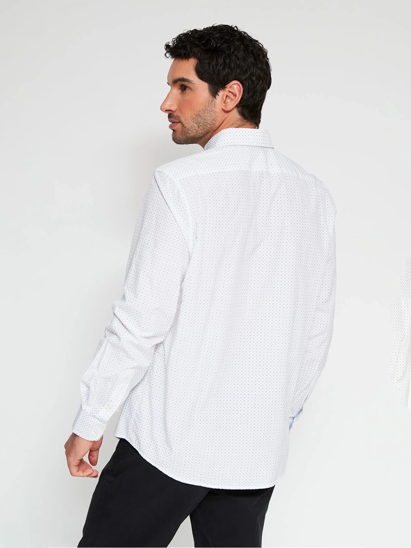 CAMISA HOMBRE KENNETH STEVENS ALGODÓN MANGA LARGA - 2