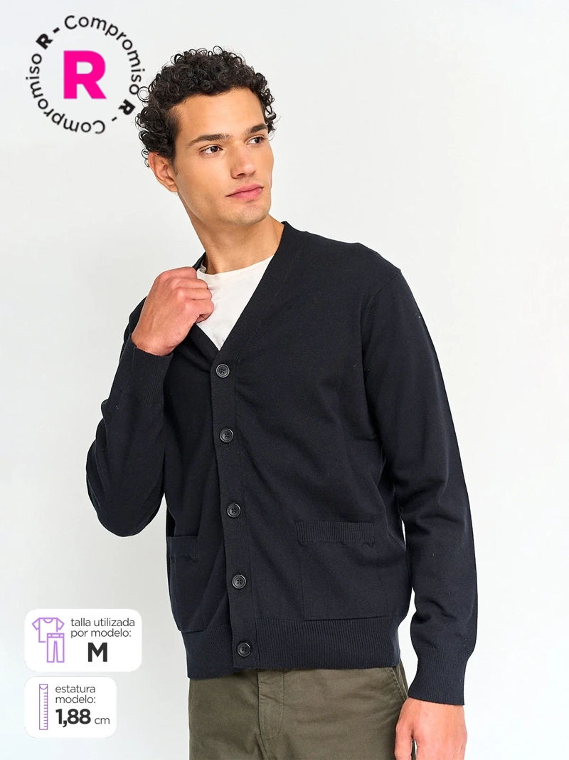 SWEATER HOMBRE KENNETH STEVENS ALGODÓN  - 1