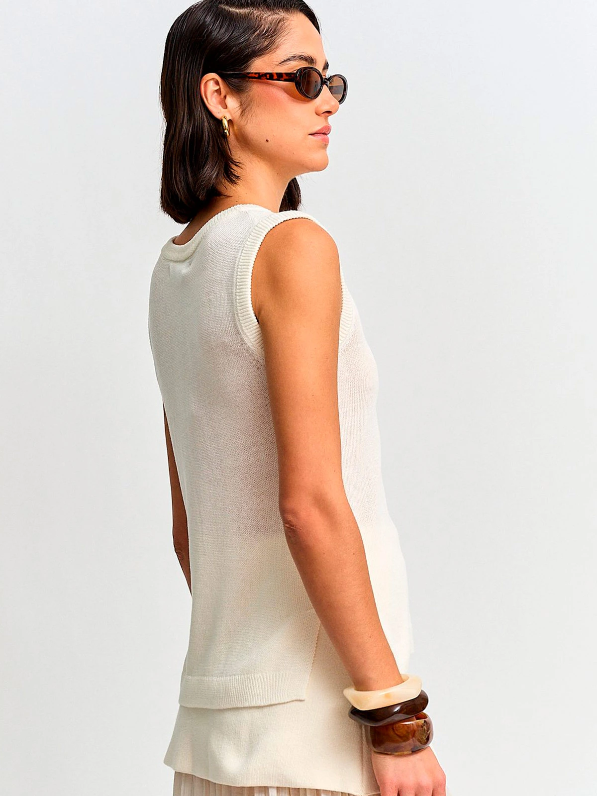 SWEATER MUJER MARQUIS ALGODÓN TEJIDO - 2