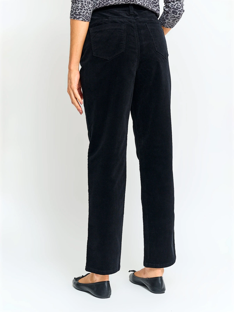 PANTALÓN MUJER AZIZ ALGODÓN REGULAR COTELÉ - 3