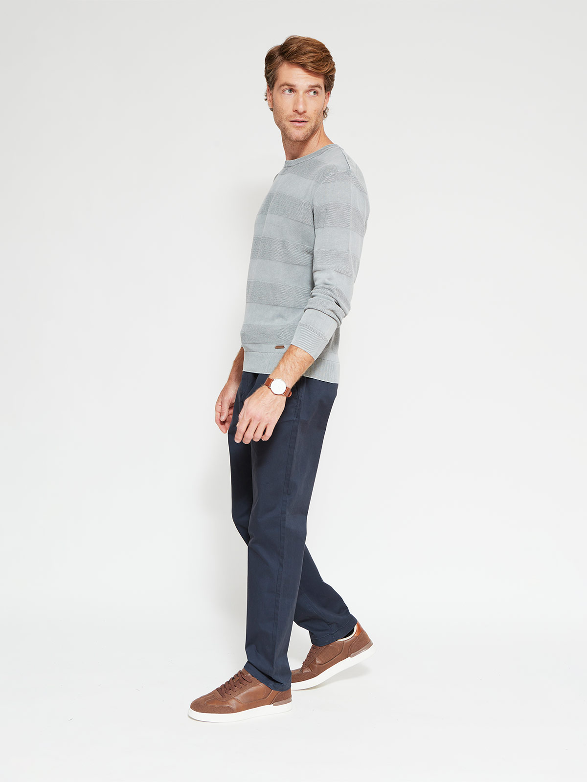 SWEATER HOMBRE REGATTA ALGODÓN CUELLO REDONDO - 4