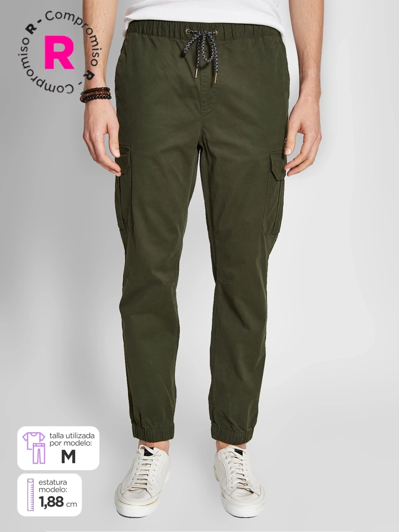 PANTALÓN HOMBRE CLOUDBREAK ALGODÓN JOGGER CARGO - 1