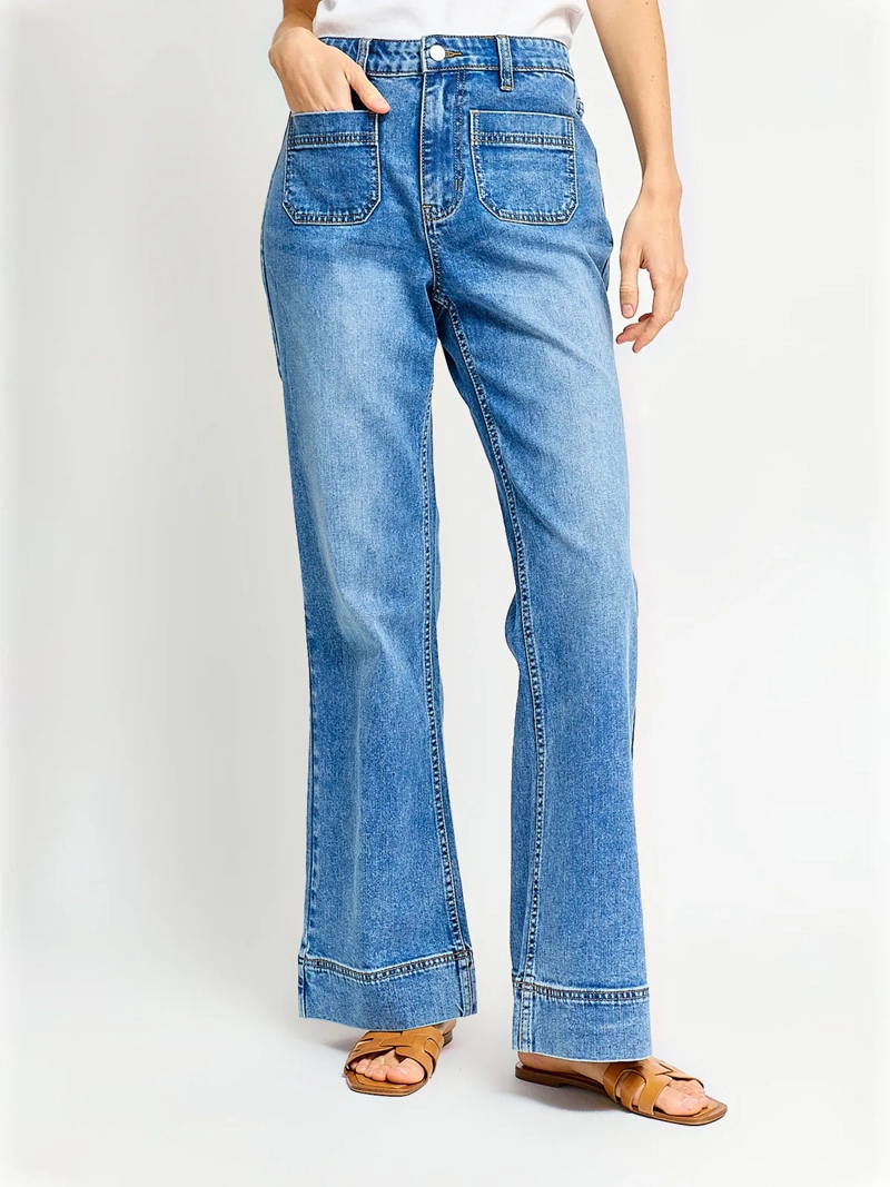 JEANS MUJER MARQUIS ALGODÓN FLARE - 2