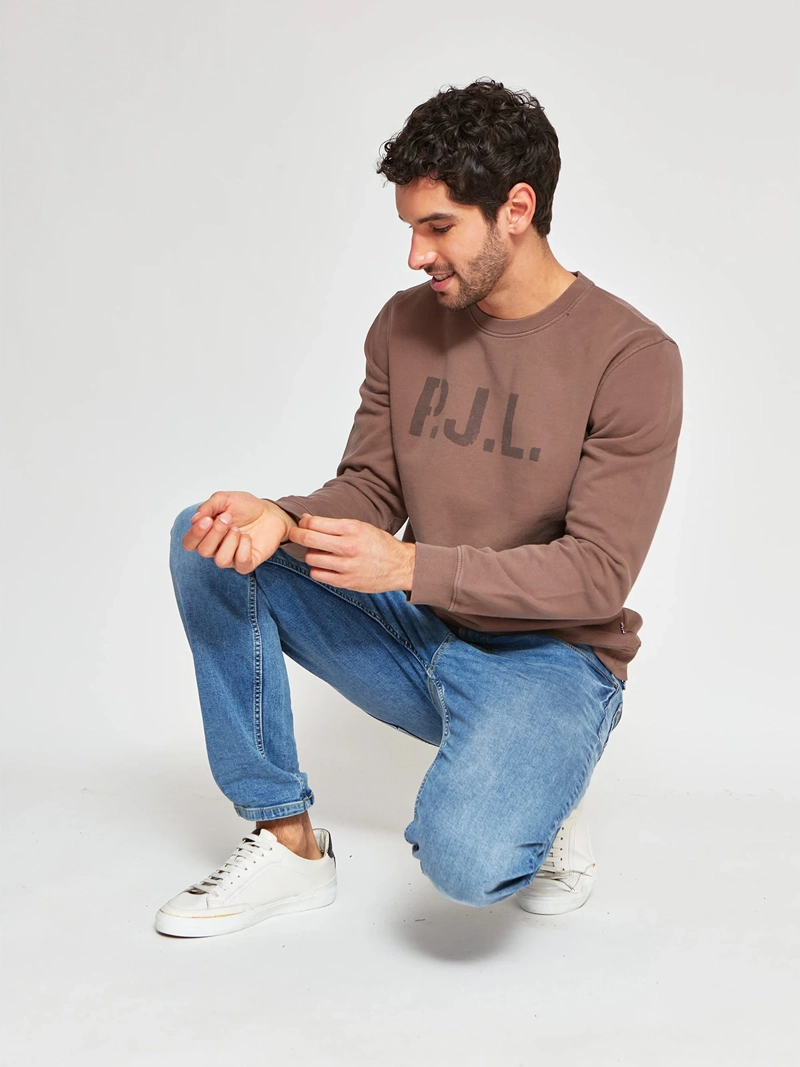 POLERÓN HOMBRE PEPE JEANS ALGODÓN CUELLO REDONDO ESTAMPADO - 4