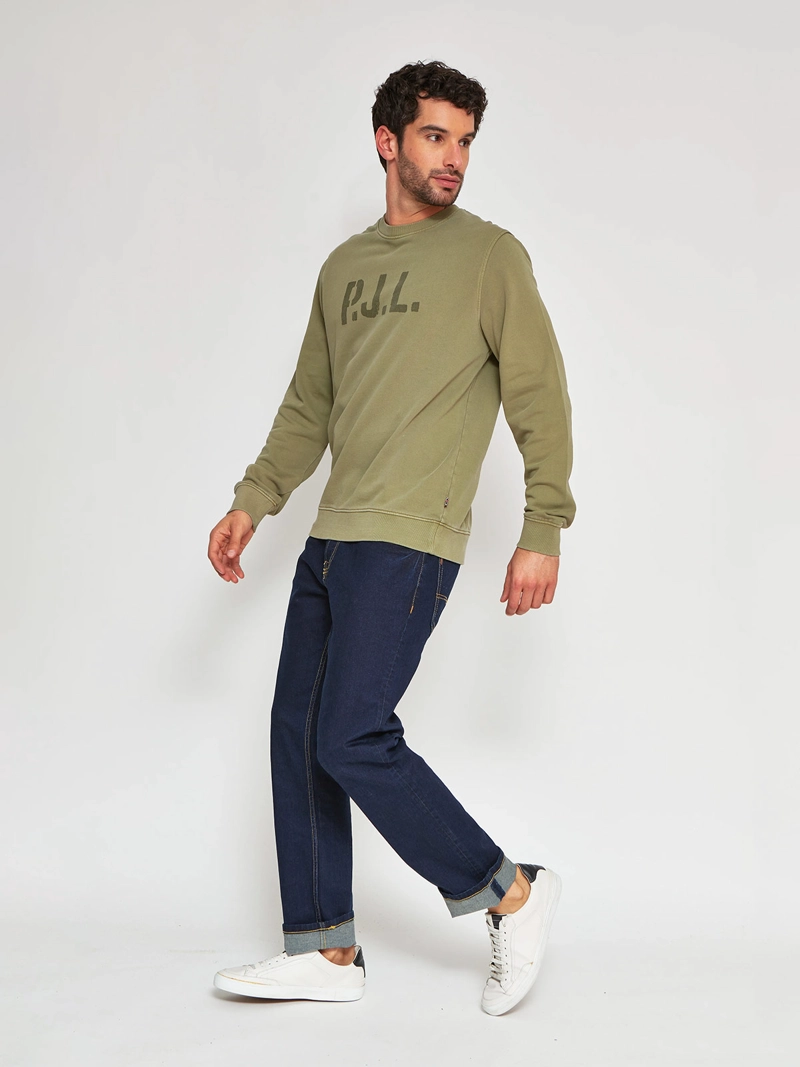 POLERÓN HOMBRE PEPE JEANS ALGODÓN CUELLO REDONDO ESTAMPADO - 4