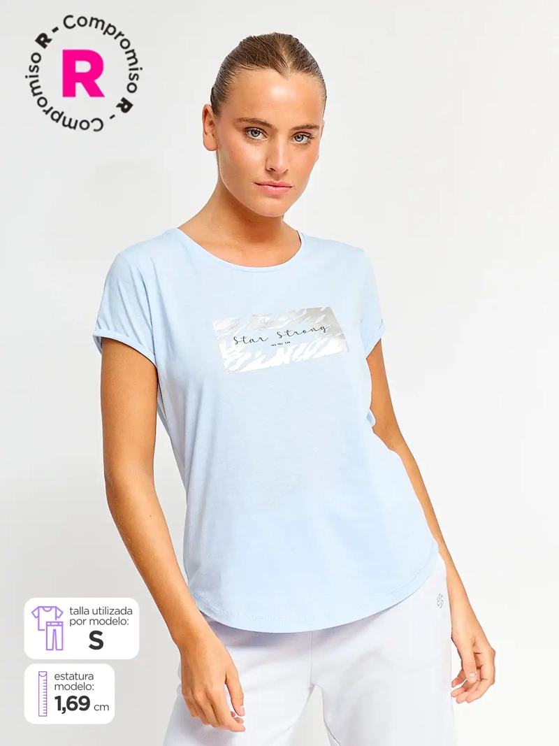 POLERA MANGA CORTA MUJER REVUP BARD - 1