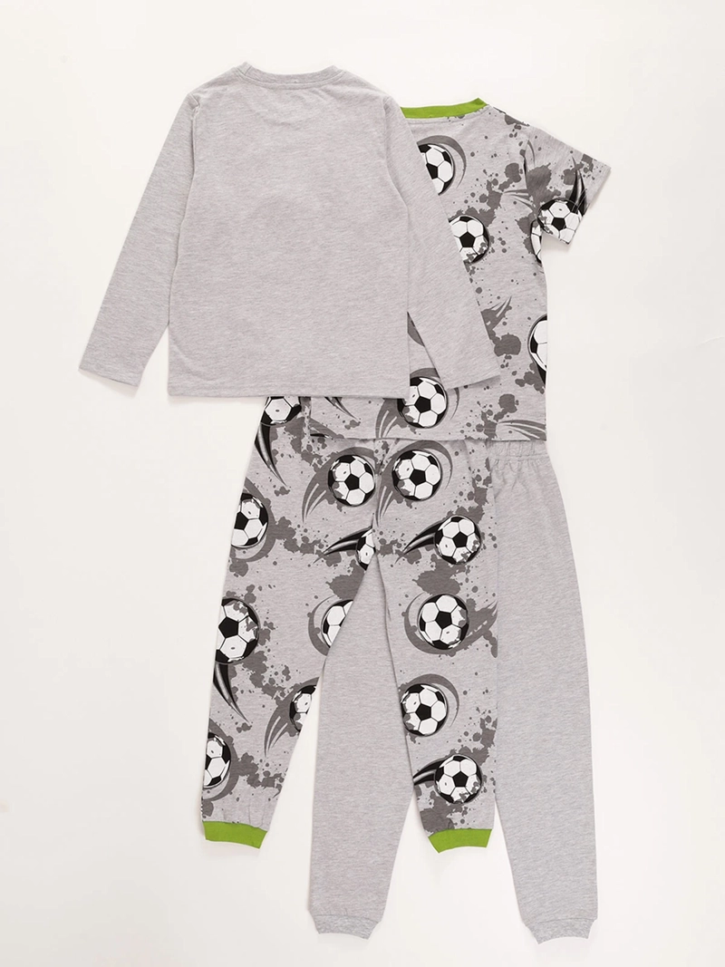 PIJAMA NIÑO HARVEST BIPACK FÚTBOL - 2
