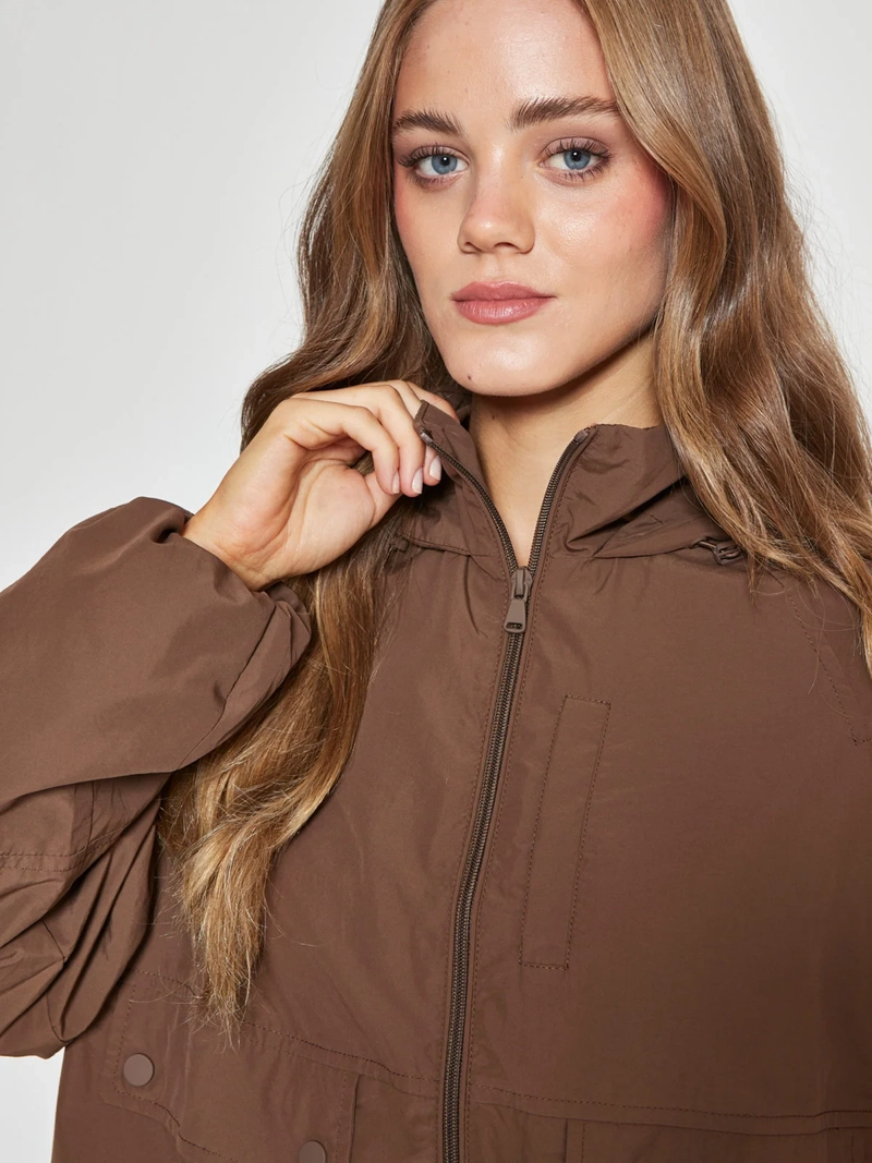 CHAQUETA MUJER INDEX CORTAVIENTO BOLSILLOS - 3