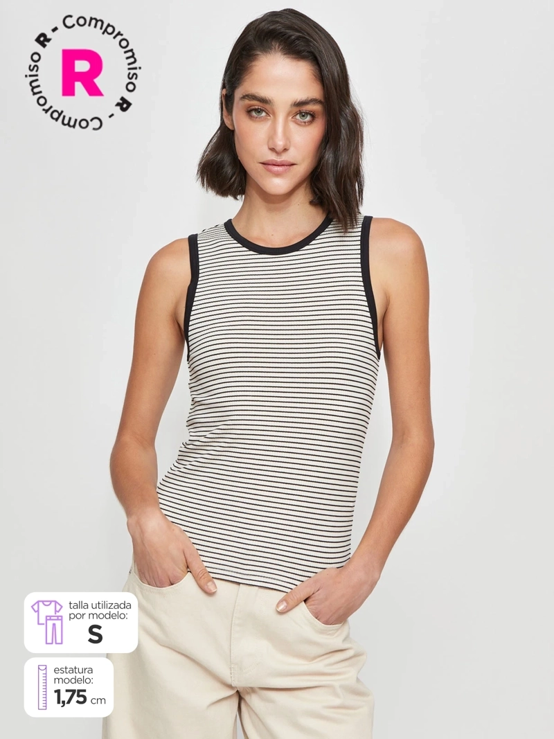 POLERA MUJER MARQUIS RIB - 1