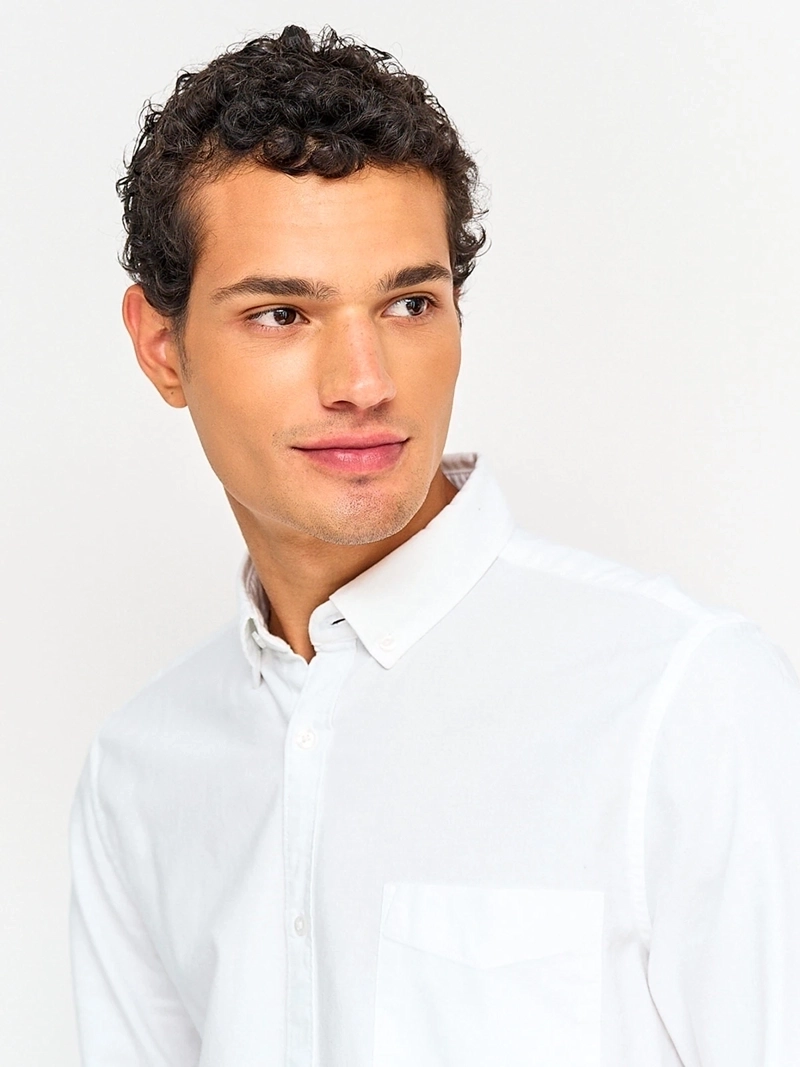 CAMISA HOMBRE REGATTA ALGODÓN MANGA LARGA - 3