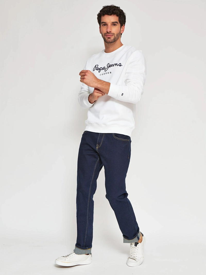 POLERÓN HOMBRE PEPE JEANS ALGODÓN CUELLO REDONDO BÁSICO - 4