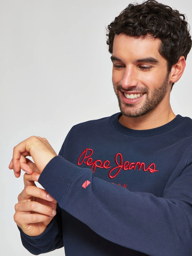 POLERÓN HOMBRE PEPE JEANS ALGODÓN CUELLO REDONDO BÁSICO - 3