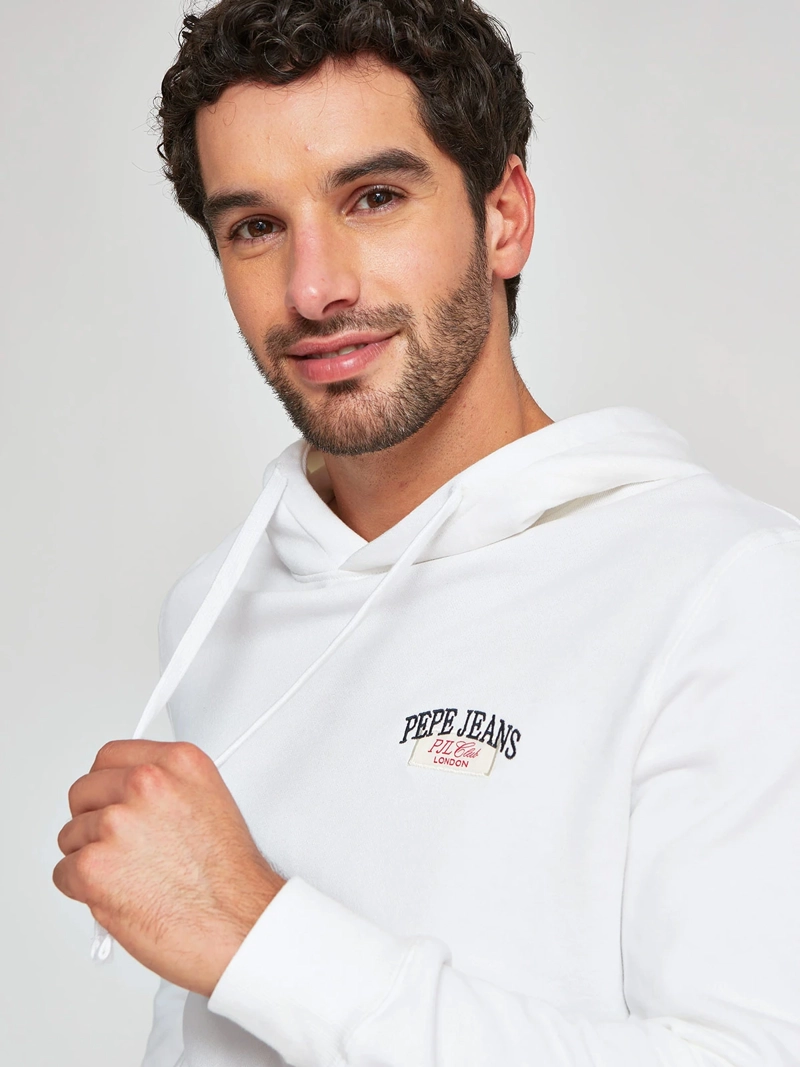 POLERÓN HOMBRE PEPE JEANS ALGODÓN HOODIE CAPUCHA - 3