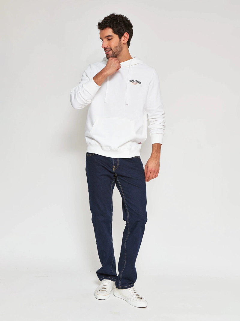 POLERÓN HOMBRE PEPE JEANS ALGODÓN HOODIE CAPUCHA - 4