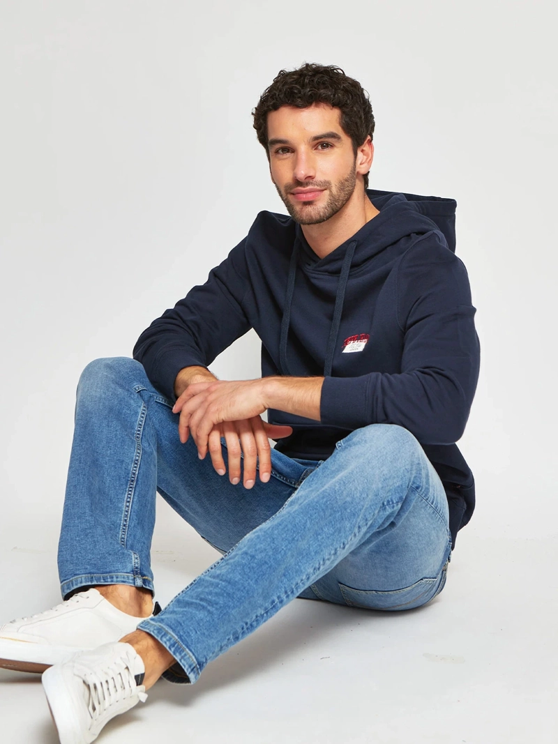 POLERÓN HOMBRE PEPE JEANS ALGODÓN HOODIE CAPUCHA - 4