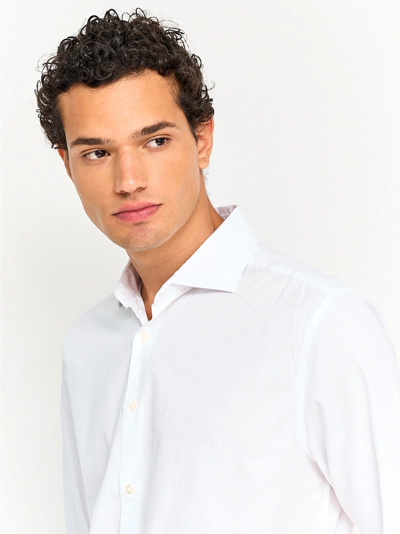 CAMISA HOMBRE MARQUIS ALGODÓN MANGA LARGA POPLIN - 3