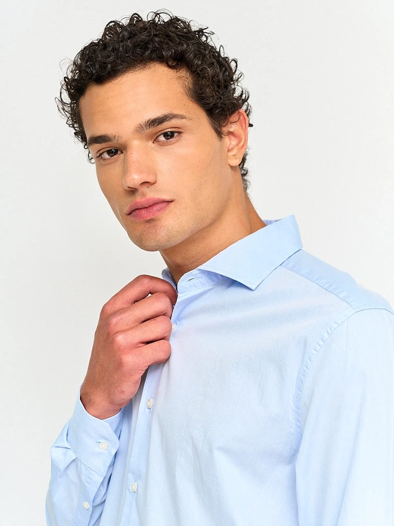 CAMISA HOMBRE MARQUIS ALGODÓN MANGA LARGA POPLIN - 3