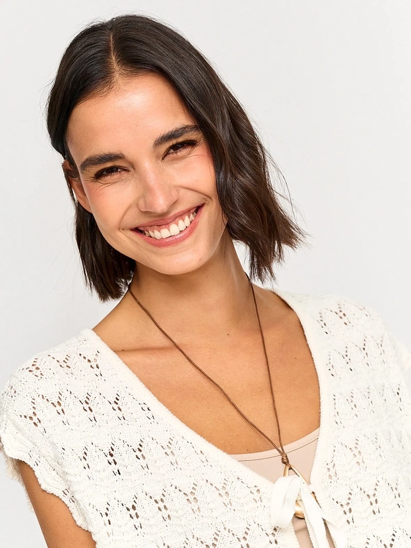 SWEATER MUJER AZIZ ALGODÓN SIN MANGAS - 3