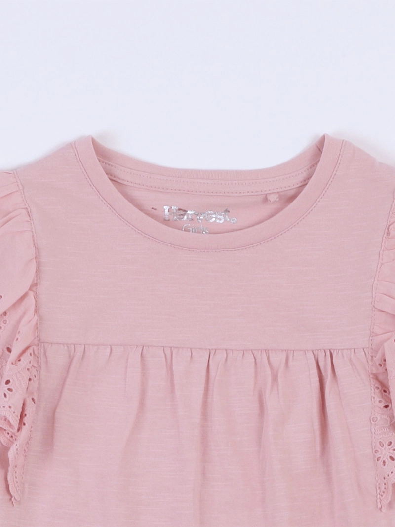 POLERA MANGA LARGA ALGODÓN NIÑA HARVEST VUELOS - 5