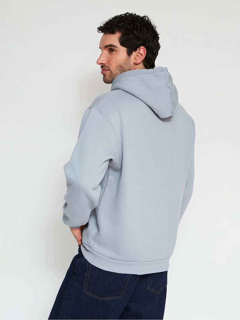 POLERÓN HOMBRE INDEX ALGODÓN GORRO OVERSIZE - 2