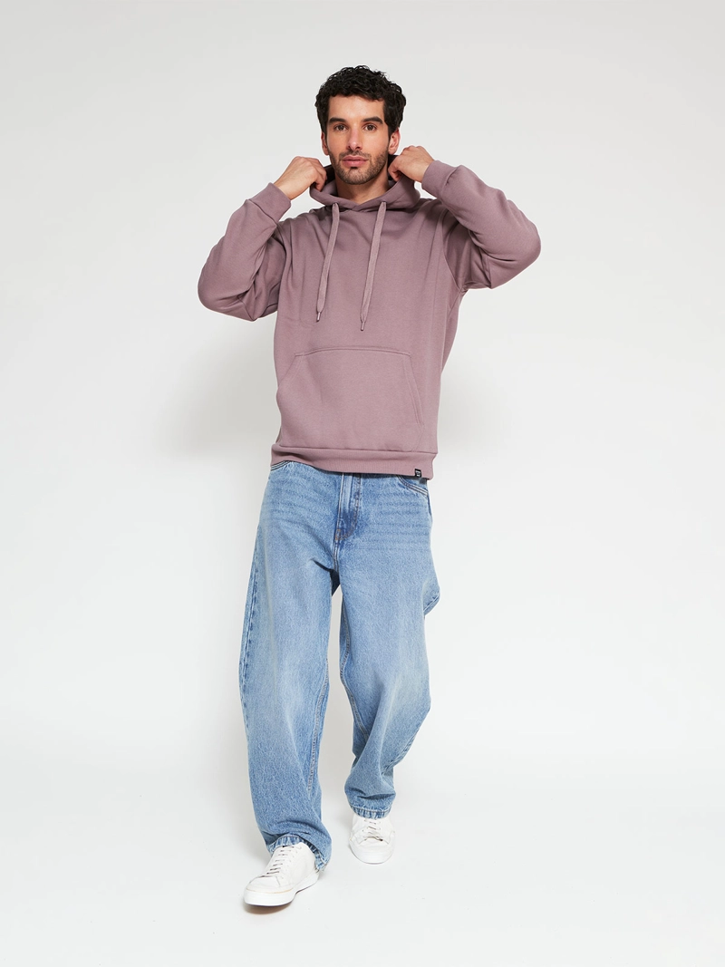 POLERÓN HOMBRE INDEX ALGODÓN GORRO OVERSIZE - 4