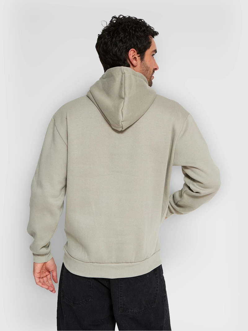 POLERÓN HOMBRE INDEX ALGODÓN GORRO OVERSIZE - 2