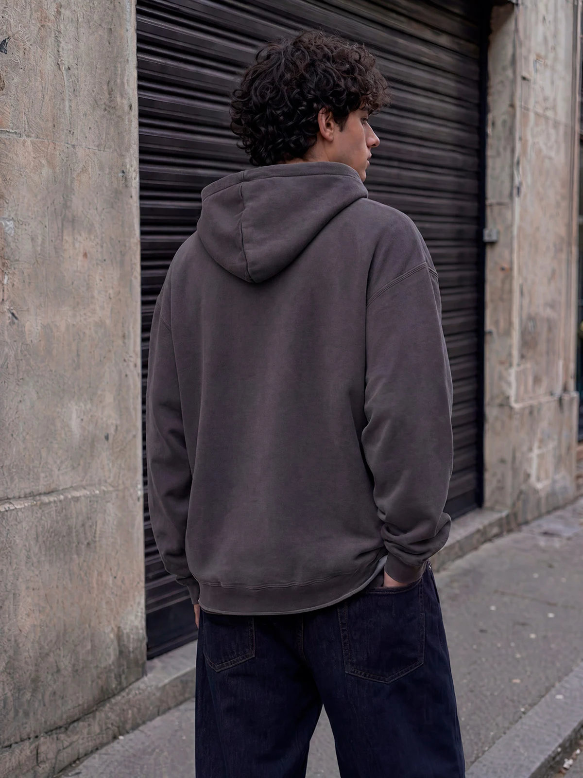 POLERÓN HOMBRE INDEX ALGODÓN GORRO OVERSIZE - 2