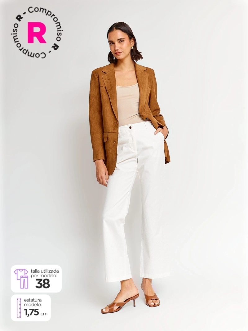 CACHAREL PANTALÓN MUJER CACHAREL ALGODÓN FLARE