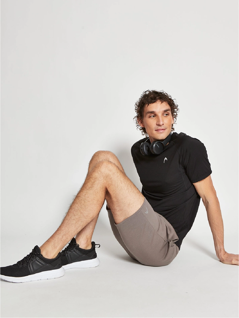 POLERA DEPORTIVA MANGA CORTA HOMBRE HEAD BUMA  - 4