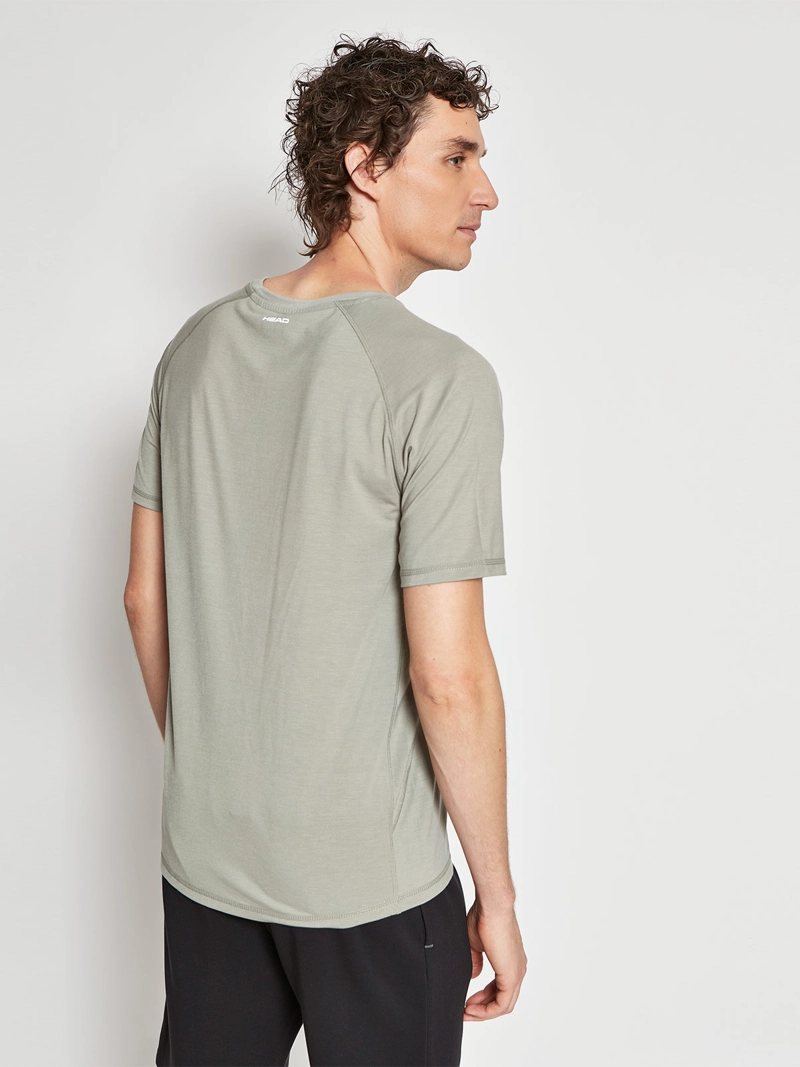 POLERA DEPORTIVA MANGA CORTA HOMBRE HEAD BUMA  - 2