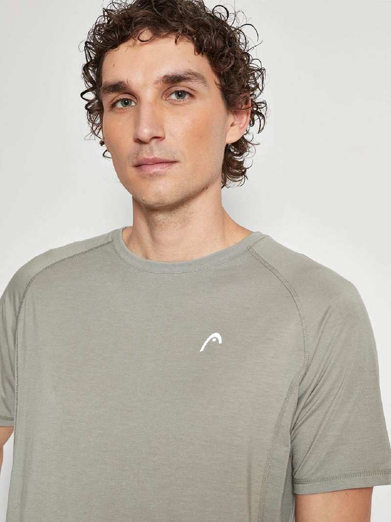 POLERA DEPORTIVA MANGA CORTA HOMBRE HEAD BUMA  - 3