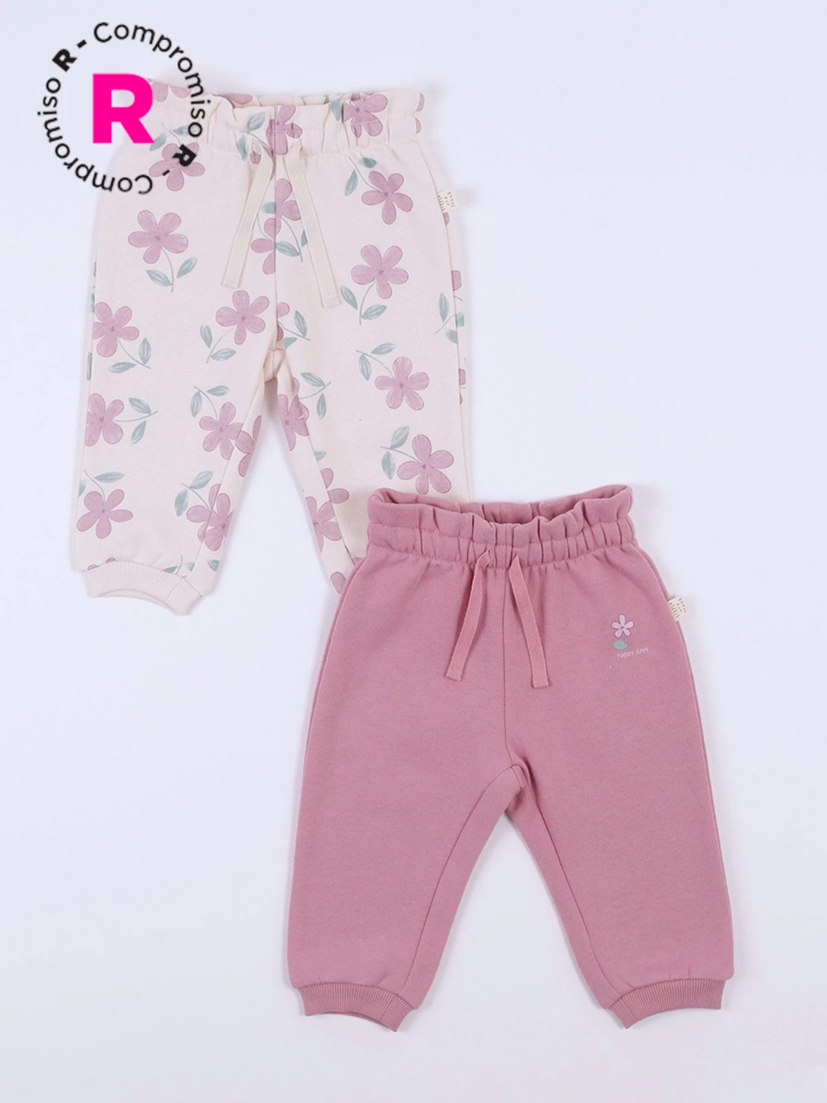 PANTALÓN DE BUZO NIÑA BABY HARVEST BIPACK - 1