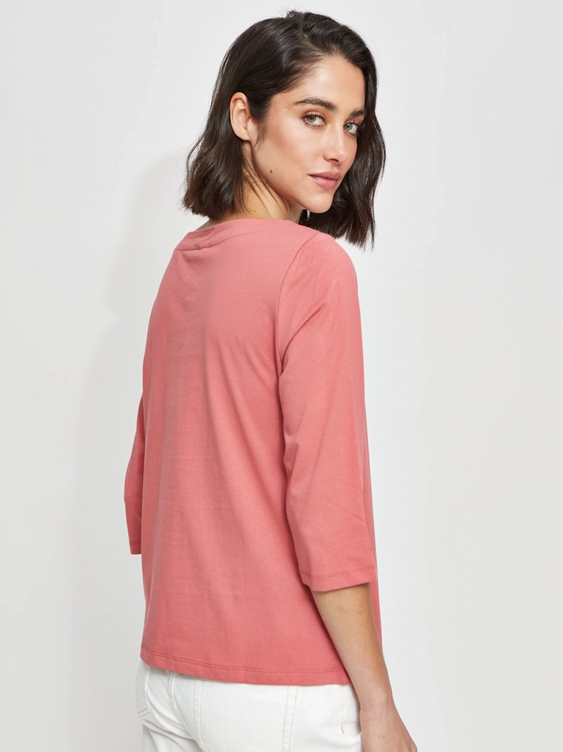 POLERA MUJER AZIZ ALGODÓN MANGA 3/4 - 2