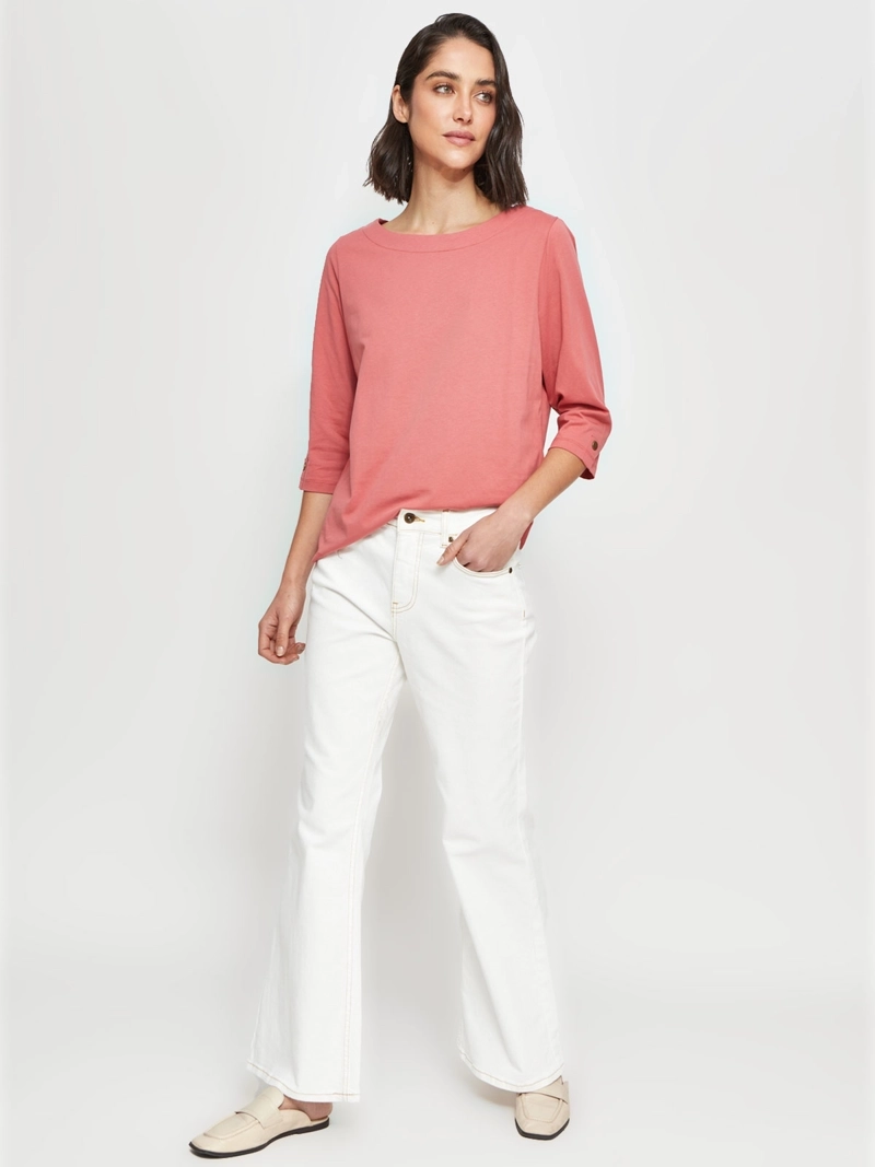 POLERA MUJER AZIZ ALGODÓN MANGA 3/4 - 4