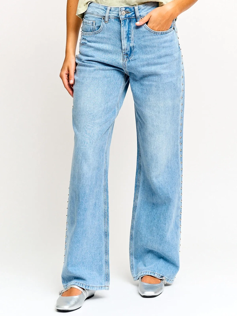 JEANS MUJER AEROPOSTALE ALGODÓN TACHAS - 2